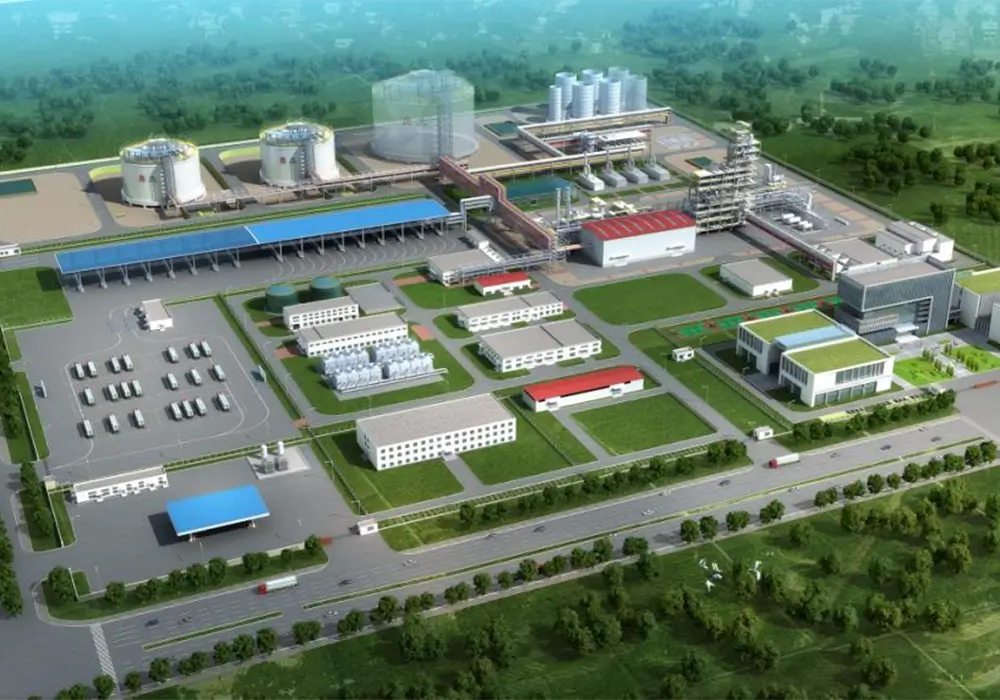 Proyecto de reserva emergente de GNL en Xian para la suavización de la demanda pico
