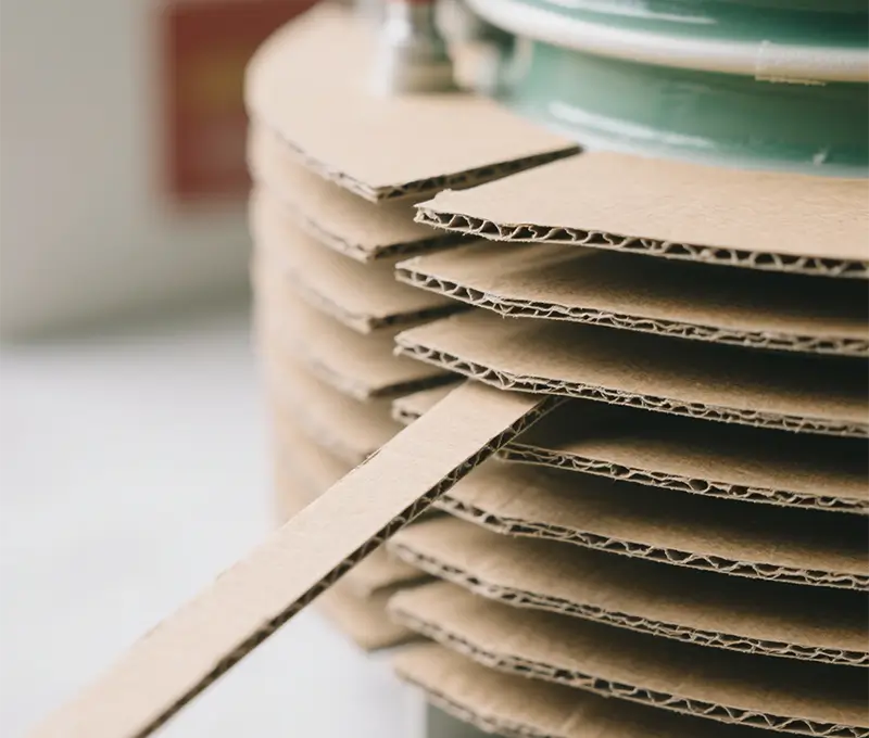 Cardboard spacer bars