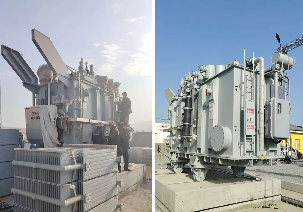 Uzbekistan SSFZ-16000/110 Transformer Project