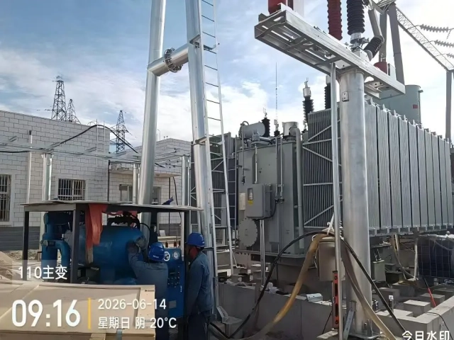 Xinjiang Bortala SSZ20-63000/110 Transformer Proje